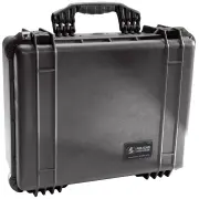 Pelican 1550 Black Case with Padded Dividers