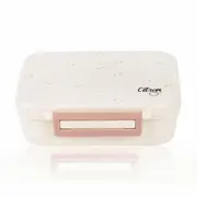 Absolut Tritan Snack box with 3 Compartments - Unicorn
