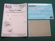 Avia Decals 144-013 1:144 Boeing 777-300ER Full Stencil