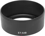 Lens Hood, Black ABS Material ET-54B Heavy Duty Lens Hood for Canon EF-M 55-200mm F/4.5-6.3 is STM Lens with Long Life for Photography