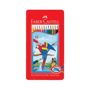 【文具通】Faber-Castell 輝柏 兒童 無毒 水性 油性 彩色鉛筆 色鉛筆 紅鐵盒 A1340040