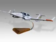 Diamond DA42 Fugro Desk Wood Airplane New Model Small Scale 1/48