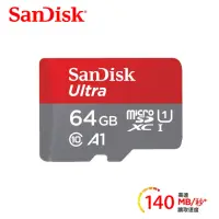 在飛比找momo購物網優惠-【SanDisk 晟碟】Ultra microSDXC UH