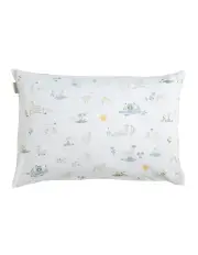 [LIVING TEXTILES] Organic Jersey Pillowcase in White