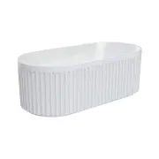 Eleanor Fluted 1700mm Freestanding Bath