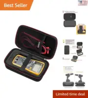 Fluke Digital Multimeter Carrying Case - Shockproof, Customizable Foam, Space