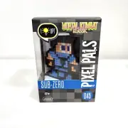 Pixel Pals Mortal Kombat Klassic - 045 Sub-Zero Game Merch NEW sub zero light up