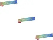 STOBOK 3pcs Party Sash Birthday Decorations for Women Girls Satin Birthday Queen Sash Etiquette Bands and Glitter Letters