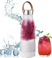 Portable Smoothie Blender - 14 Oz USB Cordless Blender Small Portable Blender - Personal Blender, Powerful Smoothie Maker For Birthday, Festival, Thanksgiving, Christmas