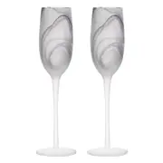 2pc Tempa Skylar Storm Champagne Drinking Glass Cup Drinkware/Barware Set