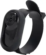Pet Collar Camera, Full HD 4K Cat Dog Tracker Collar with 120 Degree Wide Angle, Small Dog Cat Action Camera with Video Recordings for Indoor Outdoor (Black)