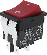 Briny River 1pc 4-Pin Air Compressor Rocker Switch N043321 HY12-9-4 20A 125/250V Compatible with DeWalt
