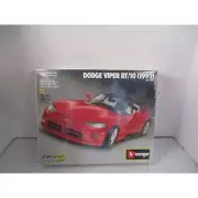 1/18 SCALE BBURAGO BURAGO 1992 DODGE VIPER RT/10 DIECAST MODEL KIT