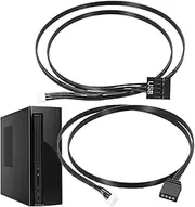 RGB Cable | 4 Pin 12V Adapter Connector RGB Cable,12V Lighting Connector Cord Heat Sink Motherboard Computer Accessories for Monitor, Motor & Player