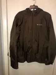 NWT Columbia Mens Glennaker Sherpa Lined Rain Protector Jacket Retails $110