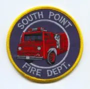 South Point Fire Department Patch Ohio OH
