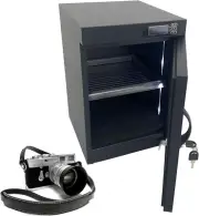 2 Layers Electronic Dry Cabinet 30L Dehumidifying Dry Cabinet Box Camera Storage