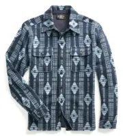 $845 RRL Ralph Lauren Wool Cashmere Southwest Workshirt Sweater Jacket -XXL