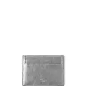 [Mulberry] Credit Card Slip Pewter Metallic Calf Nappa