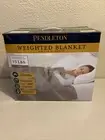 Lot Of 2 Pendleton Weighted Blanket 48”X72” Gray Relax & Promote Better Sleep