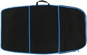 Polyester Surfboard Bodyboard Carry Bag with Double Zipper and Side Handle, Ideal Surfing Accessory for Storing Fins, Leashes, Sunscreen, Perfect for Beach Lovers