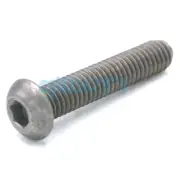 (10) M6x30mm GR2 TA2 Titanium Hex Socket Dome Cap Screw Bolt Anti Acid Corrosion