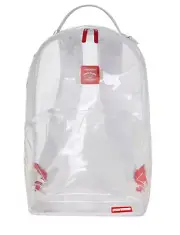 SPRAYGROUND CLEAR AS DAY - 100% ALL CLEAR DLX BACKPACK - Limited Edition Bag