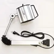G-M90 Waterproof 55W Halogen Work Light w/ 17" Arm 110V Machine worklight