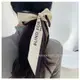 梨花HaNA 韓國法式PARIS慵懶絲帶．絲巾飄帶可綁包包頭髮