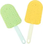 Kisangel 2pcs Cat Comb Brush Pet Comb Pet Hair Remover Cat Hair Comb Pet Hair Comb Dog Hair Remover Dog Grooming Comb Grooming Comb for Dogs Portable Grooming Comb Pp