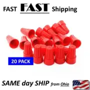 goes on like a nut - connector wire end red home electrical connection supplies