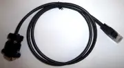 NEW EATON MGE UPS - DSUB 9 PIN SERIAL CABLE - ELLIPSE MAX PROTECTION STATION