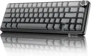 MAMBASNAKE X66 65% Wireless Mechanical Keyboard, Hot Swap RGB, BT/2.4G/USB-C