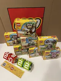 在飛比找露天拍賣優惠-【星月】【全新】LEGO/40207生肖猴/40234生肖雞