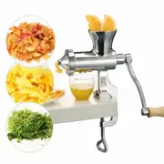 Wheat Grass Vegetable Juicer 304 Stainless Steel Hand Crank Manual Extractor