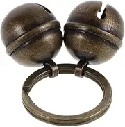 Totority 1 Set Crafted Pet Collar Bells Durable Metal Cat Dog Accessories Stylish Hanging Bells for Lightweight Portable Pet Supplies for Indoor Outdoor Use