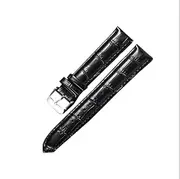 MVBVTKTAER Leather Strap 18/20/22/mm Watch Accessory Leather Strap Strap Watch Strap(A,18mm)