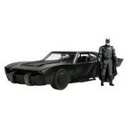 Jada 1:18 Scale The Batman Batmobile With Light & Batman Figure Diecast Model