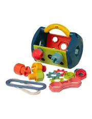 [TOLO TOYS] Bio Tool Box Set Activity Toy 14 Piece