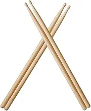 2 Pairs Drumsticks 5A, Classic Maple Wood Drum Sticks Beginners, Anti-Slip and Durable Drumsticks