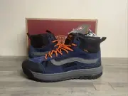 VANS UltraRange Exo Hi MTE-1 Dress Blues Black Orange Men's Size 8/Women's 9.5