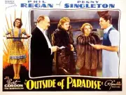 Outside Of Paradise lobby card Penny Singleton 1938 OLD PHOTO