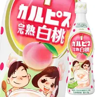 在飛比找蝦皮購物優惠-日本可爾必思完熟白桃五倍濃縮飲料(稀釋用)470ml 可爾必