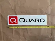 Quarq power meter large sticker decal, genuine, original, 11.5" x 3", NEW