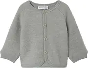 [Name It] Baby Boys Nbmwmino Wool Bru Ls Card Cardigan