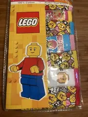 Handcraft LEGO Girls’ Size 6 Briefs pack of 7 Lego Print 100% Cotton NEW