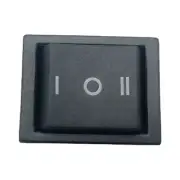 Rocker Switch Black Single Reset 16A/250V 10T85 6Pin Canal R Series Light R5