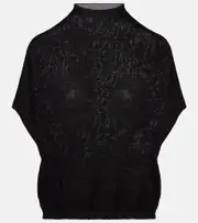 [Rick Owens] Rick Owens Wool turtleneck top AU 14 black