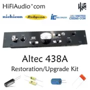 Altec 438A restoration recap repair service rebuild kit fix set capacitor