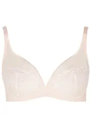 Simone PÉRÈLE Délice Blush Underwired Lace bra - Light Pink - 32E 32E